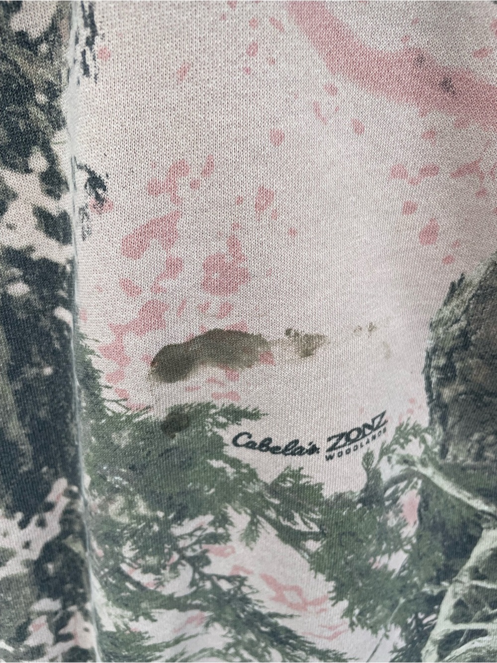 Cabela’s Pink Camo Realtree Style Hunting Hoodie - Picture 3 of 5